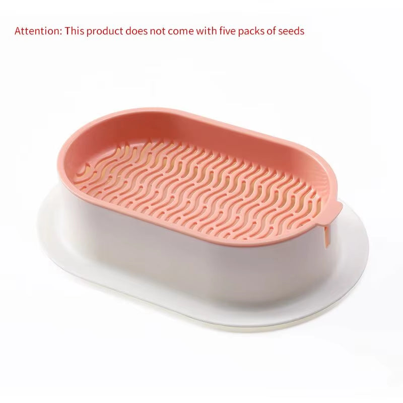 GROW Pet Cat Nip, Cat Grass, Sprout Dish Hydroponic DIY