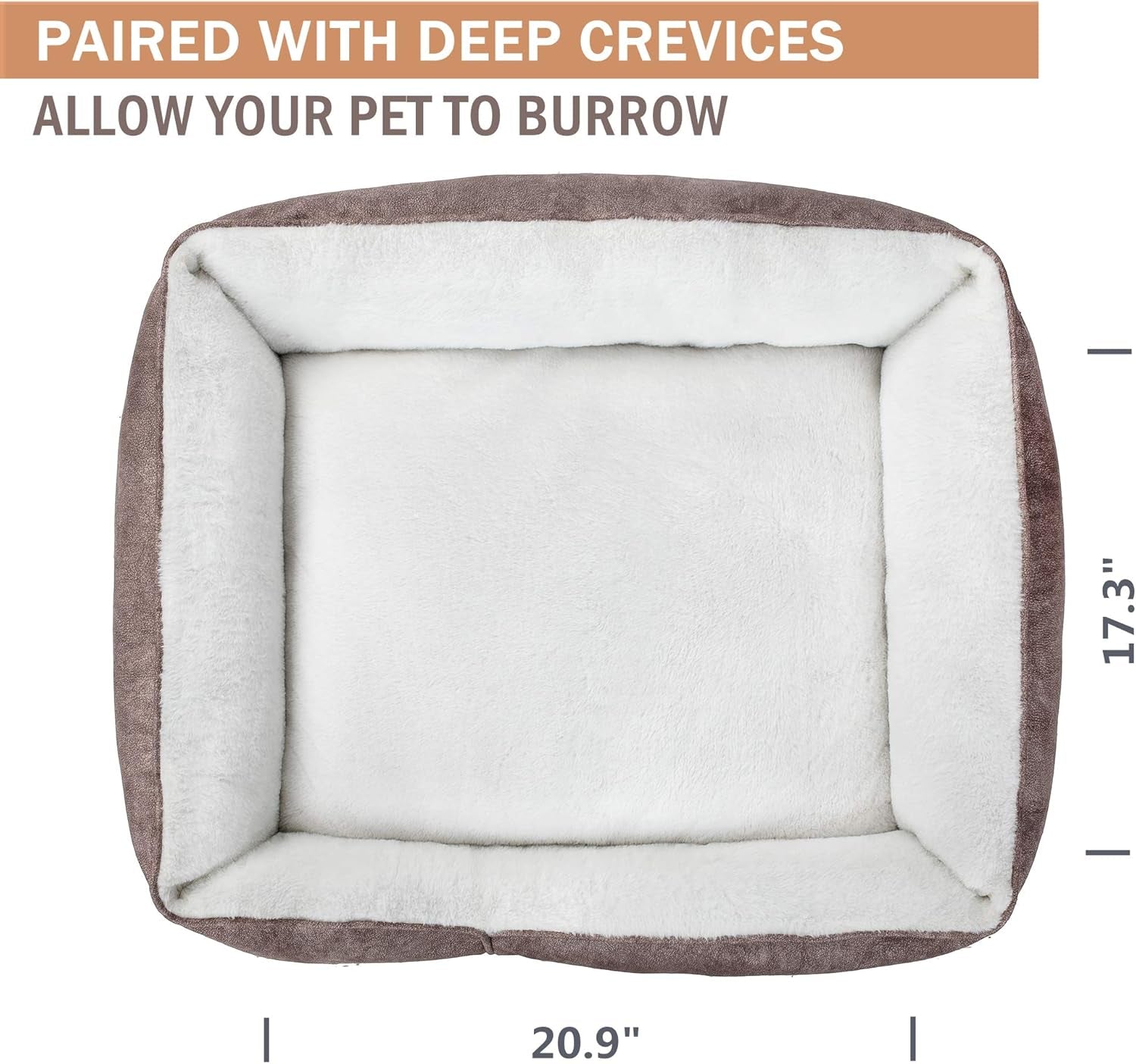 Sophisticated Washable Dog Pet Bed