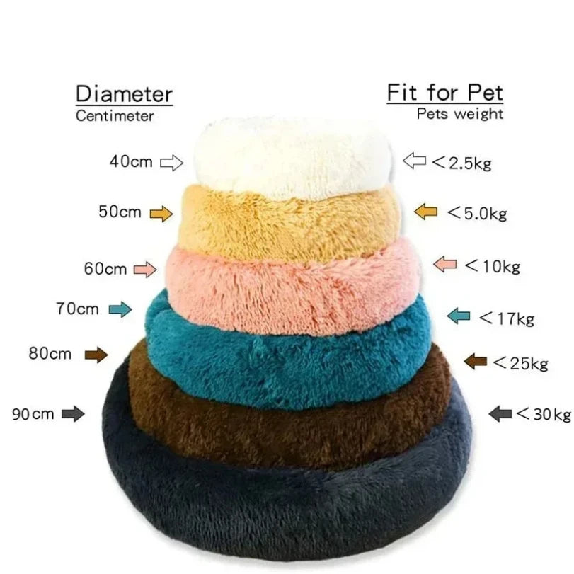 PLUSHY Pet Bed Washable