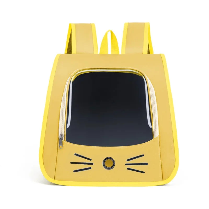 Pet Cat Carrier Bag Outdoor Backpack