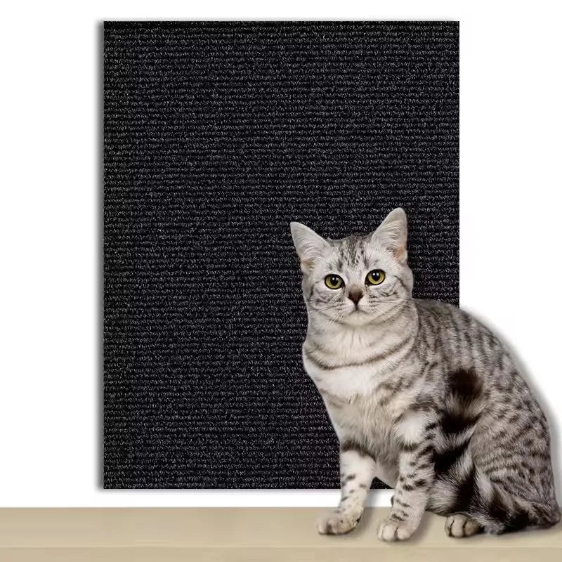 Cat Scratcher Sofa Protector Trimmable Self-Adhesive Cat Scratch Mat