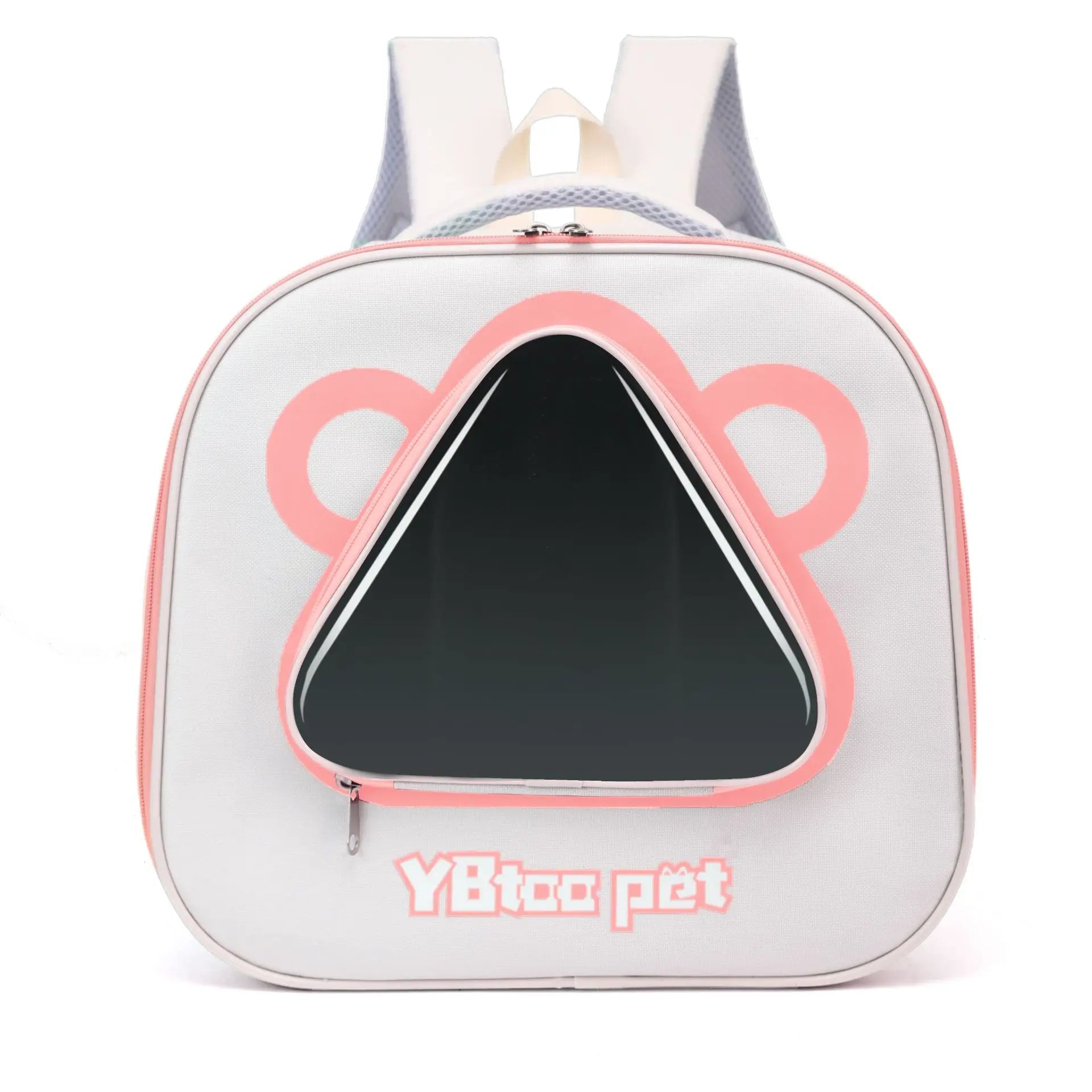 Cat Backpack Outing Schoolbag Double-Shoulder Pet Bag Cat for Travel Dog and Cat Supplies Transparent Large-Capacity Portab