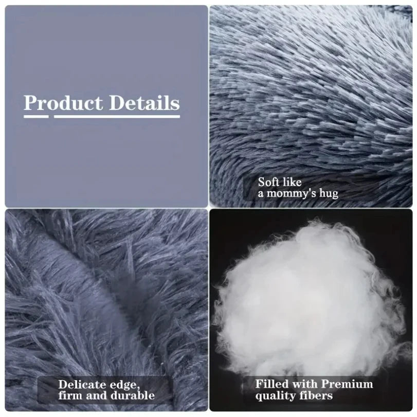 PLUSHY Pet Bed Washable