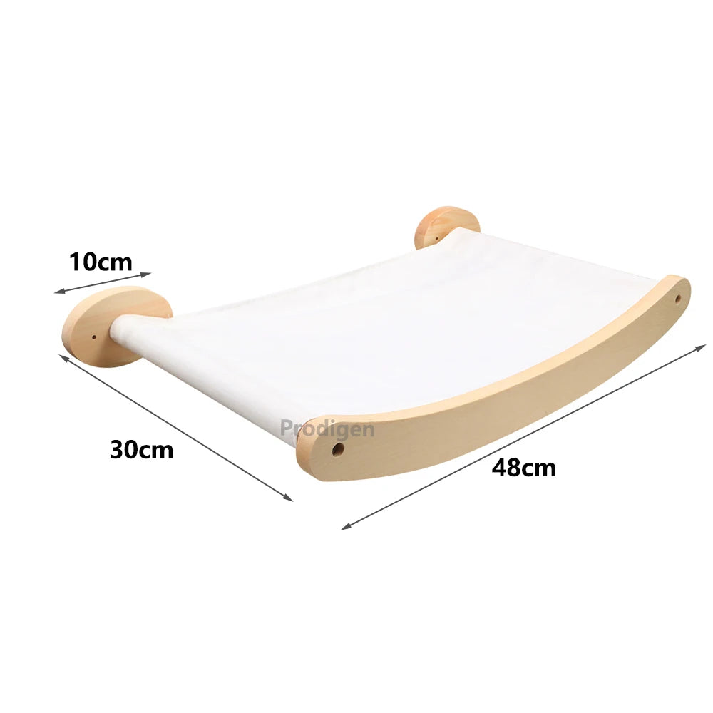 Cat Wall Climbing Shelf Steps Ladder Scratching Post Accessories