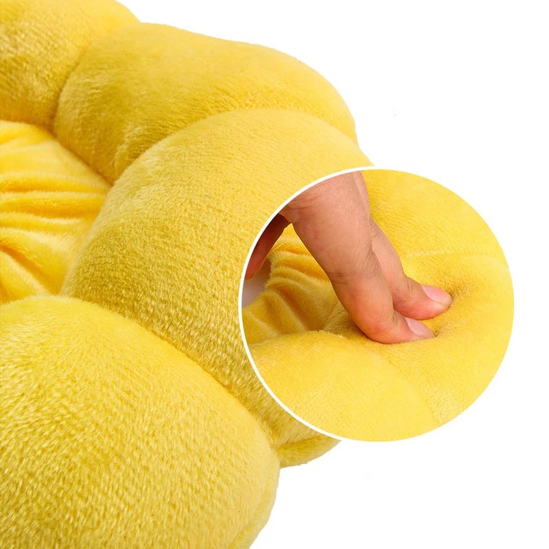 Soft Sunflower Pet Collar Adjustable Anti-Lick Post-OP Surgery