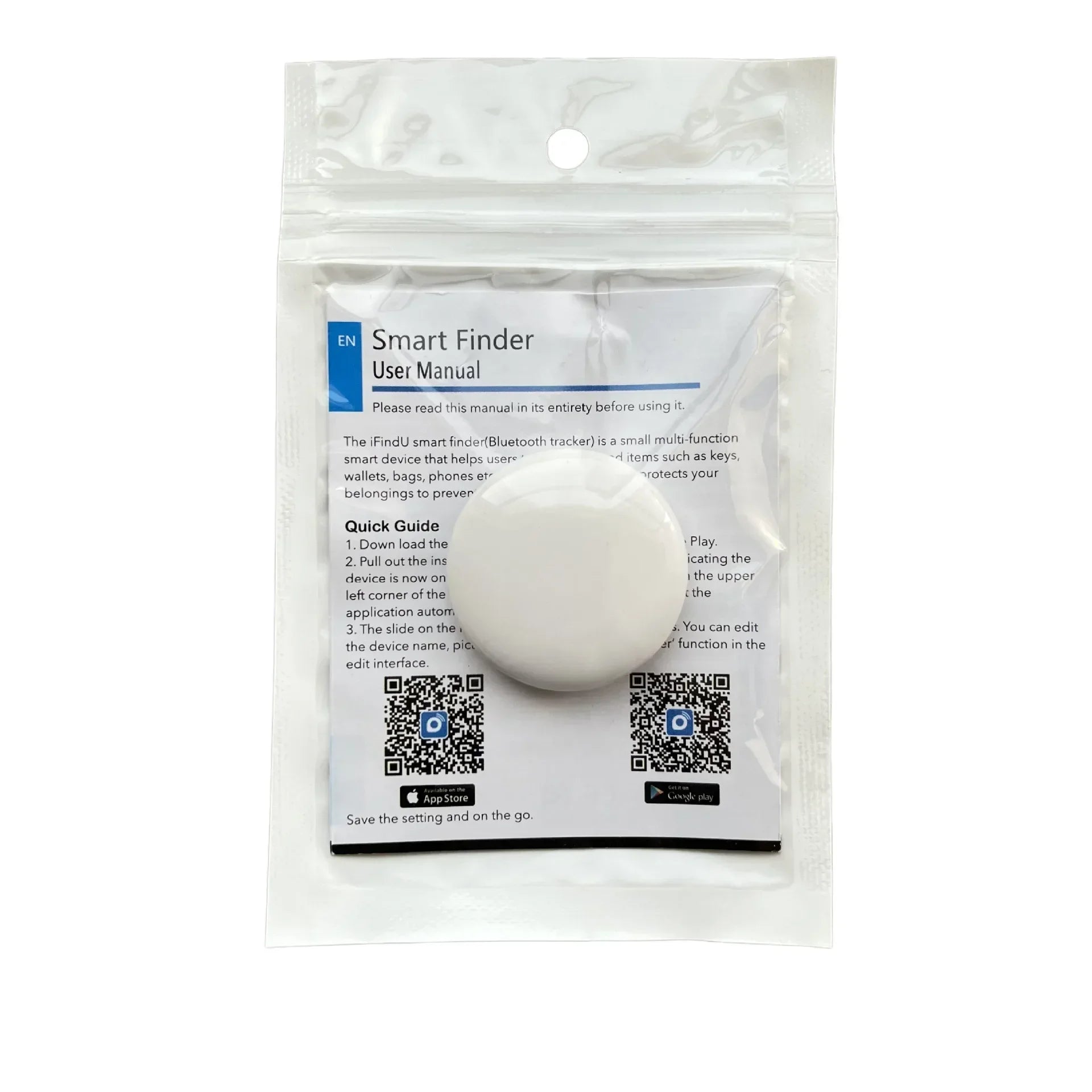 Bluetooth Pet Smart Tag GPS Tracker