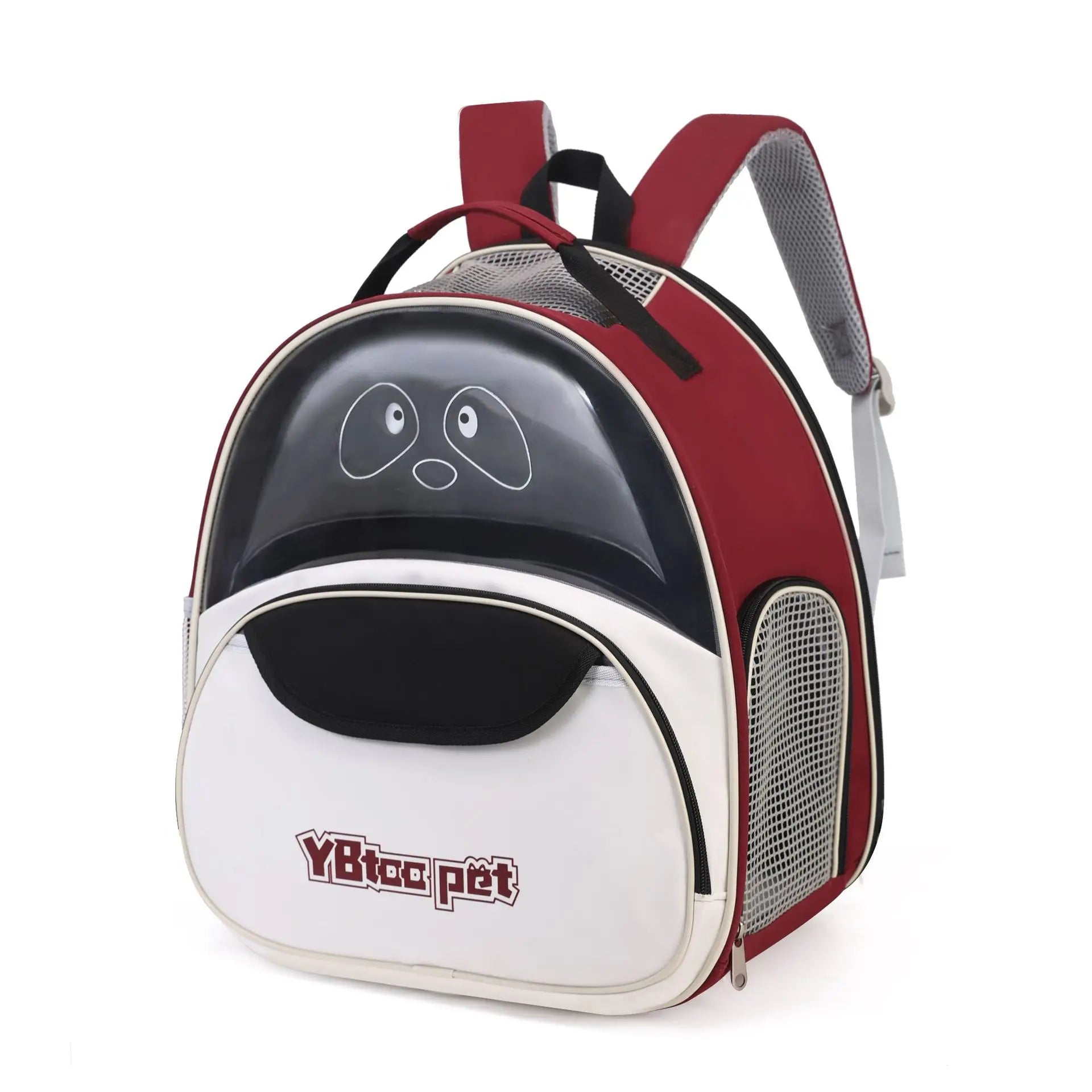 Cat Backpack Outing Schoolbag Double-Shoulder Pet Bag Cat for Travel Dog and Cat Supplies Transparent Large-Capacity Portab