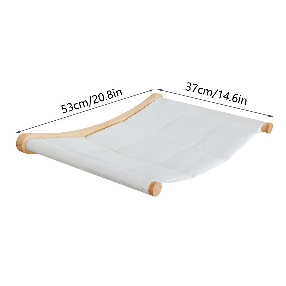 Cat Wall Climbing Shelf Steps Ladder Scratching Post Accessories