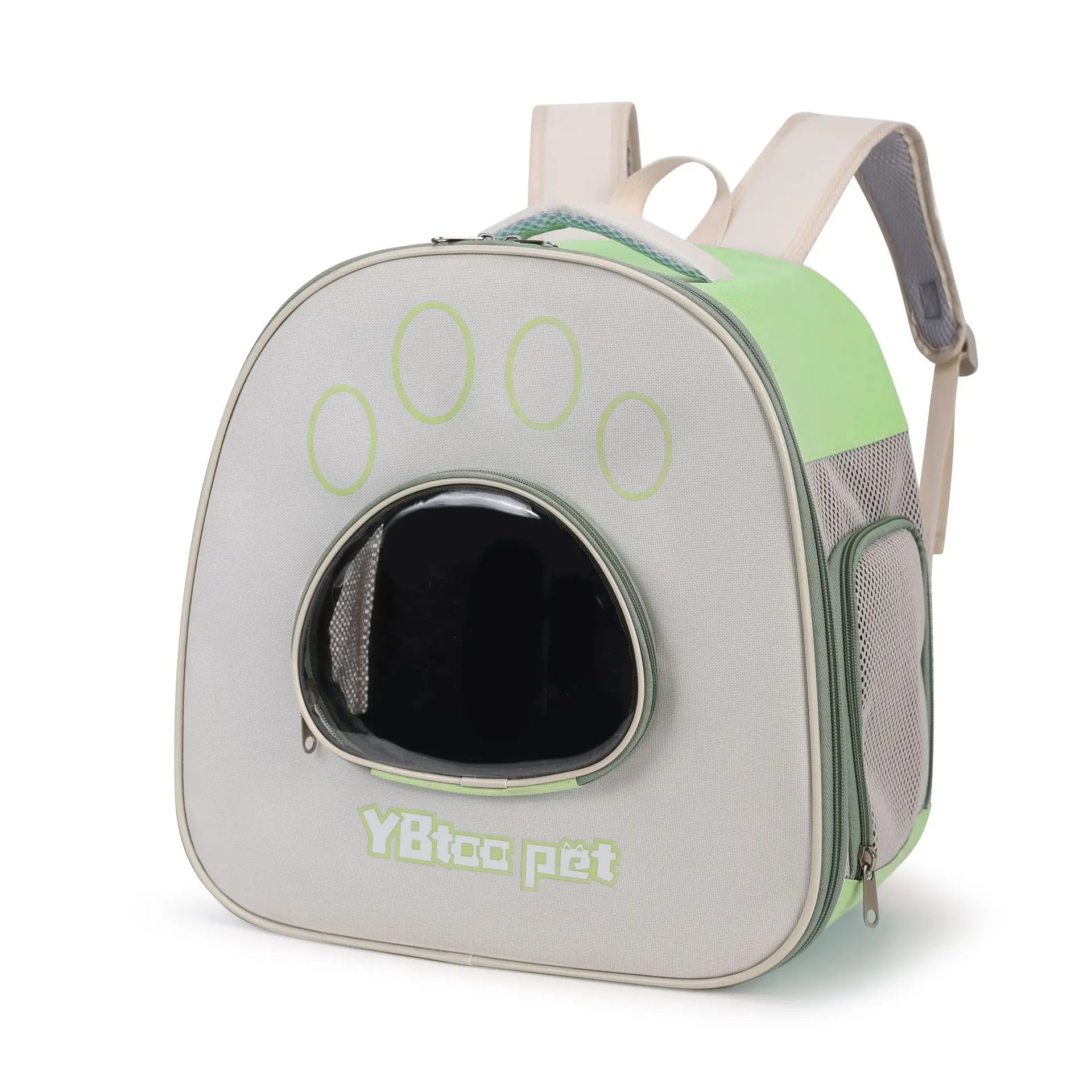 Cat Backpack Outing Schoolbag Double-Shoulder Pet Bag Cat for Travel Dog and Cat Supplies Transparent Large-Capacity Portab
