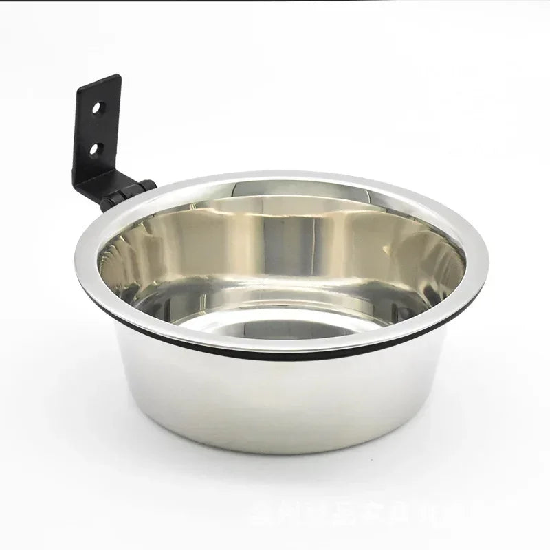 Wall Mounted Dog Bowl,  Elevated Pet Feeding Bowls