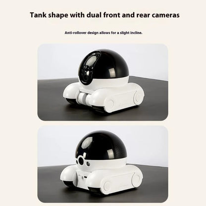 Real Time Moving Security Robot Camera for Pet with 1080P Live Feed and Voice Chatting,With 1080P Live Feed and Voice Chatting