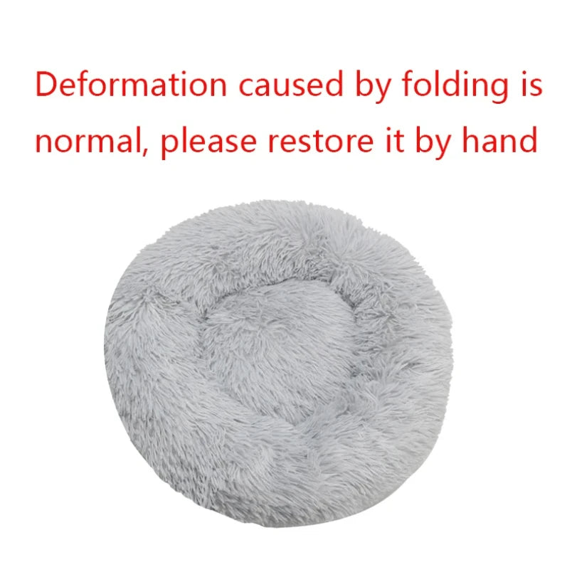 PLUSHY Pet Bed Washable