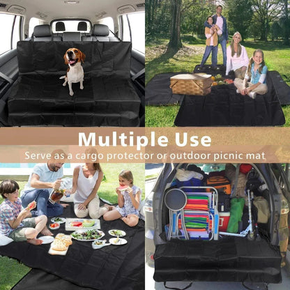 Car Rear Seat Protective Cover Dog Mat Blanket Hammock Travel Pad 