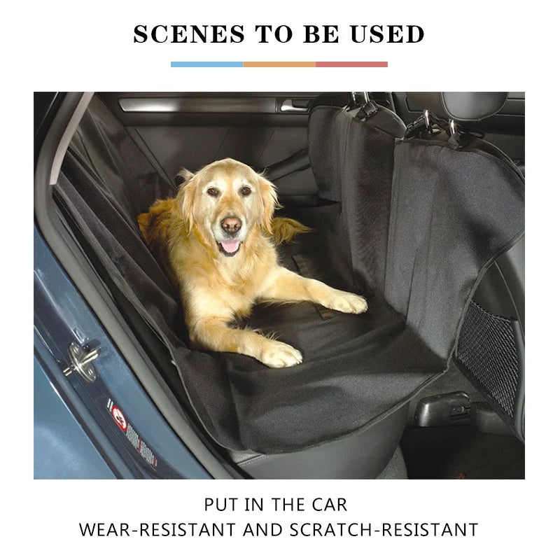 Car Rear Seat Protective Cover Dog Mat Blanket Hammock Travel Pad 