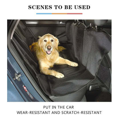 Car Rear Seat Protective Cover Dog Mat Blanket Hammock Travel Pad 
