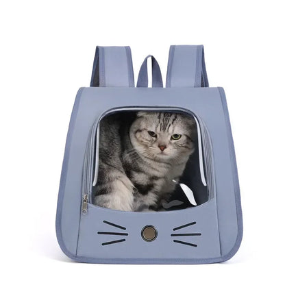 Pet Cat Carrier Bag Outdoor Backpack 