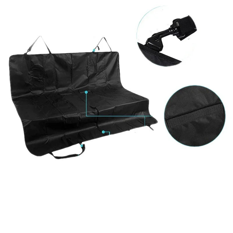 Car Rear Seat Protective Cover Dog Mat Blanket Hammock Travel Pad 