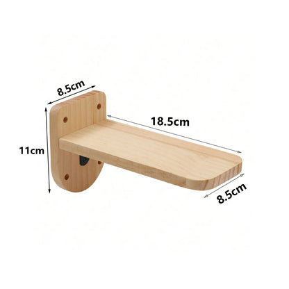 Cat Wall Climbing Shelf Steps Ladder Scratching Post Accessories
