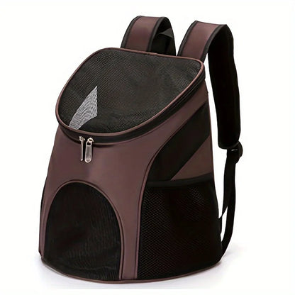 Portable Mesh Dog Bag Breathable Dog Outdoor Backpack 