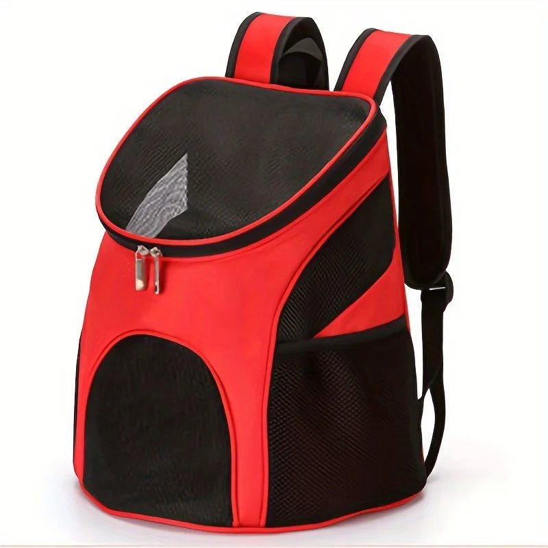 Portable Mesh Dog Bag Breathable Dog Outdoor Backpack 