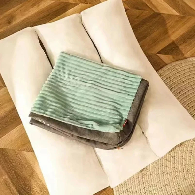 Cozy Corduroy Washable Pet Dog Bed 