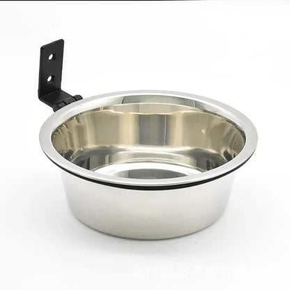 Wall Mounted Dog Bowl,  Elevated Pet Feeding Bowls 