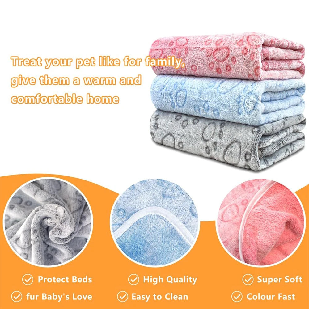 Extra PLUSHY COZY Pet Blanket, 1 Piece